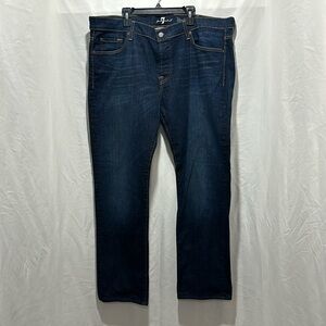 7 For All Mankind Rhigby Straight Leg Jeans SZ 40